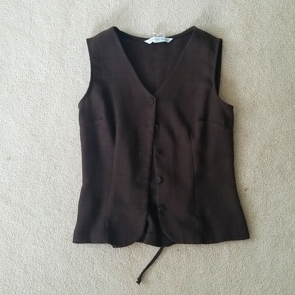Fancy Brown Jonathan martin Vest - Picture 1 of 2